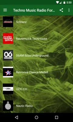 Techno Music Radio Forever Free android App screenshot 2